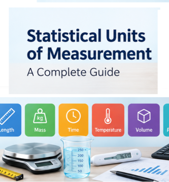 statistical units of measurement